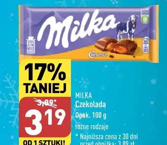 ALDI MILKA Czekolada 100g oferta
