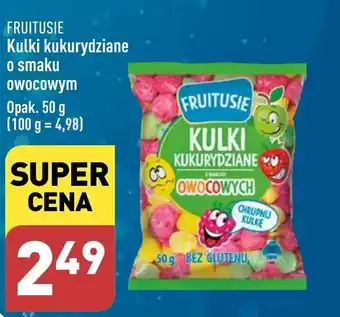 ALDI FRUITUSIE Kulki kukurydziane o smaku owocowym 50 g oferta