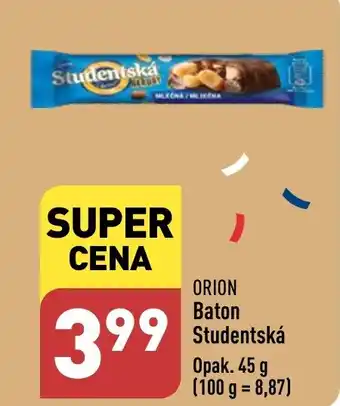 ALDI ORION Baton Studentská 45 g oferta