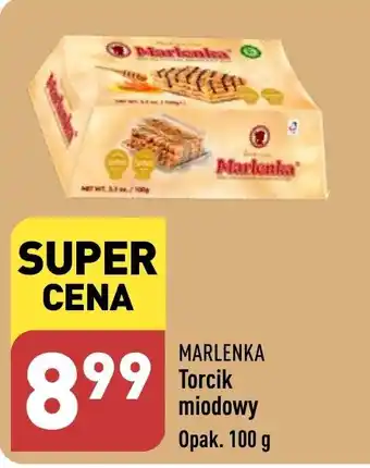 ALDI MARLENKA Torcik miodowy 100 g oferta