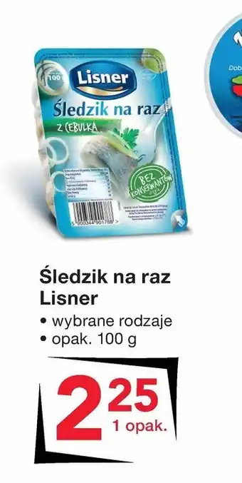 Odido Śledzik na raz Lisner 100g oferta