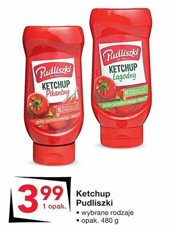 Odido Ketchup Pudliszki 480g oferta