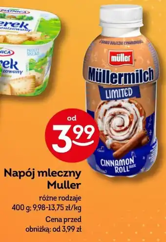 Żabka Napój mleczny Muller 400 g oferta