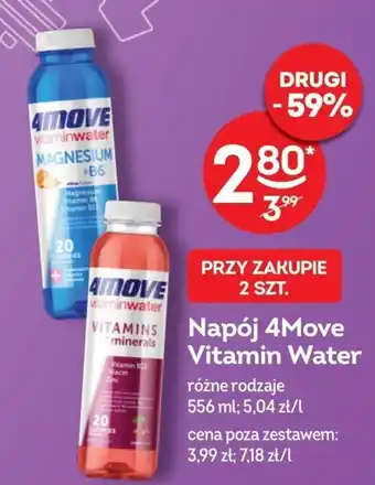 Żabka Napój 4Move Vitamin Water 556 ml oferta