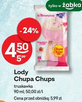 Żabka Lody Chupa Chups 90 ml oferta