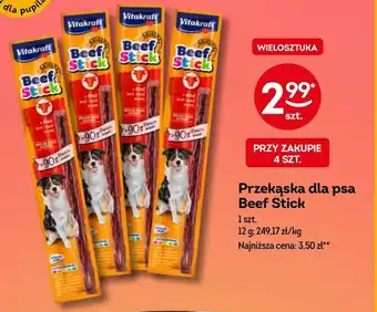 Żabka Przekąska dla psa Beef Stick 12 g oferta