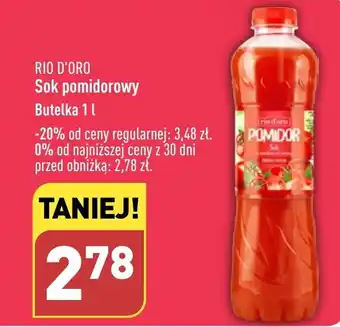 ALDI RIO D'ORO Sok pomidorowy 1l oferta