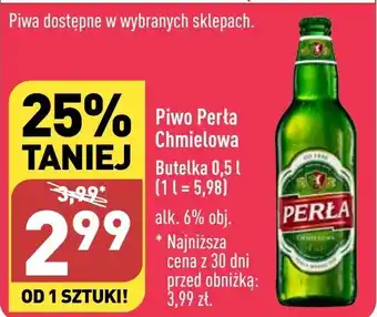 ALDI Piwo Perła Chmielowa 0,5l oferta