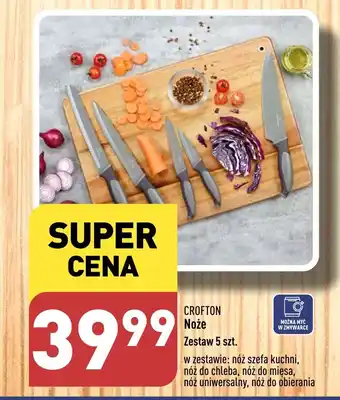 ALDI CROFTON Noże 5szt. oferta