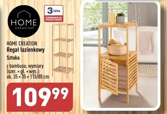 ALDI HOME CREATION Regał łazienkowy oferta