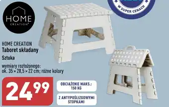 ALDI HOME CREATION Taboret składany oferta