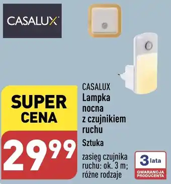 ALDI CASALUX Lampka z czujnikiem ruchu oferta