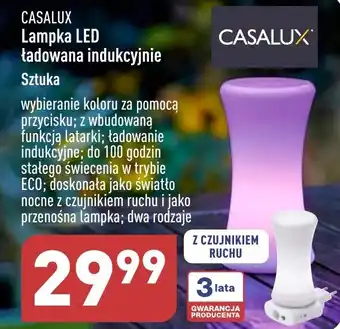 ALDI CASALUX Lampka LED ładowana indukcyjnie oferta