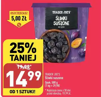 ALDI TRADER JOE'S Śliwki suszone 500 g oferta