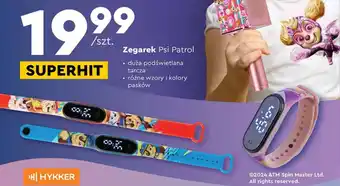 Biedronka Zegarek Psi Patrol oferta