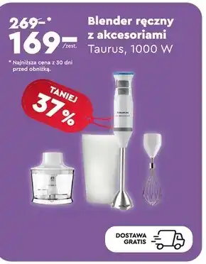 Biedronka Blender ręczny taurus oferta