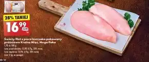 Biedronka Filet z piersi kurczaka kraina mięs oferta
