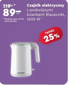 Biedronka Czajnik elektryczny blaupunkt oferta
