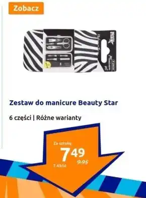 Action Zestaw do manicure beauty star oferta