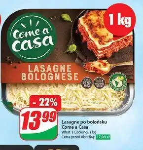 Dino Come a casa lasagne bolognese 1 kg oferta