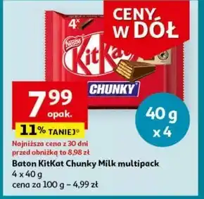Auchan Baton kitkat oferta