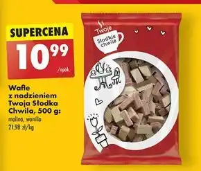 Biedronka Wafle twoje słodkie chwile oferta