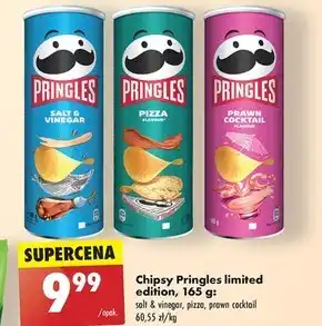Biedronka Pringles sour cream & herbs wytrawna przekąska 165 g oferta