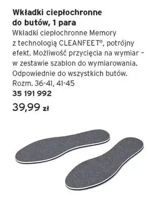 Tchibo Wkładki do butów oferta