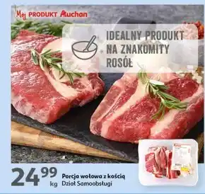 Auchan Wołowa porcja rosołowa znakomity oferta