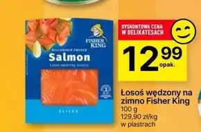 Delikatesy Centrum Łosoś wędzony fisher king oferta