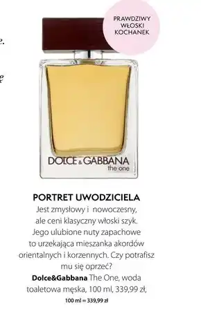 Woda toaletowa dolce & gabbana