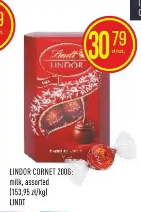 Pokusa Lindt lindor praliny z czekolady mlecznej 200 g oferta