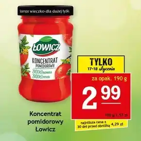 Gram Market Łowicz koncentrat pomidorowy 190 g oferta