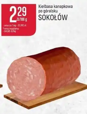 Społem Kiełbasa sokołów oferta