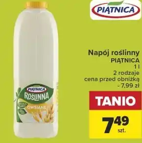 Carrefour Napój roślinny piątnica oferta