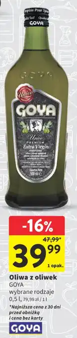 Oliwa z oliwek GOYA 0,5l