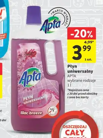 Intermarche Płyn uniwersalny APTA 1l oferta