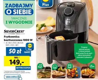 Lidl Frytkownica beztłuszczowa 1000 W oferta