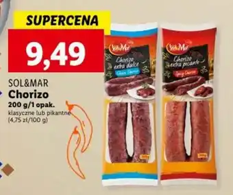 Lidl Chorizo 200 g/1 opak. oferta
