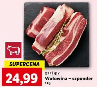 Lidl Wołowina - szponder 1 kg oferta
