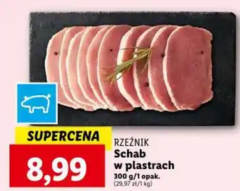 Lidl Schab w plastrach 300 g oferta