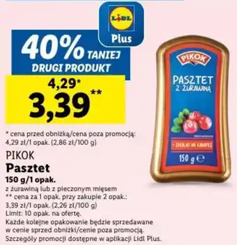 Lidl Pasztet 150 g oferta