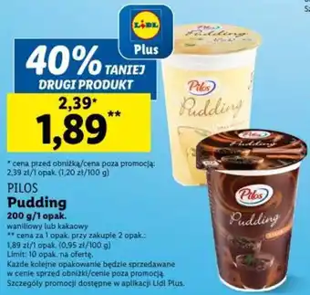 Lidl Pudding 200 g oferta