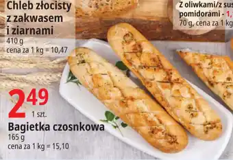 E.Leclerc Bagietka czosnkowa 165 g oferta
