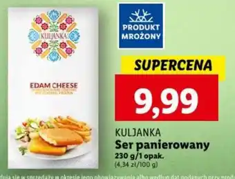 Lidl Ser panierowany 230 g oferta