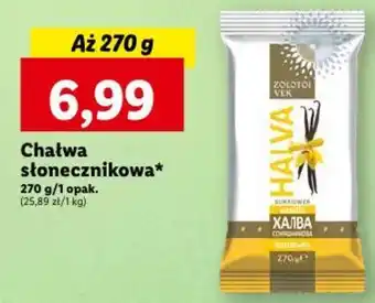 Lidl Chałwa słonecznikowa 270 g oferta
