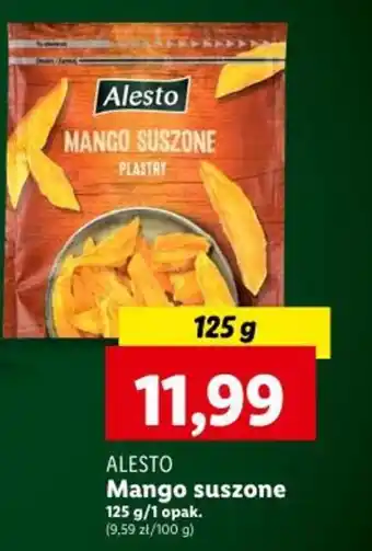 Mango suszone 125 g
