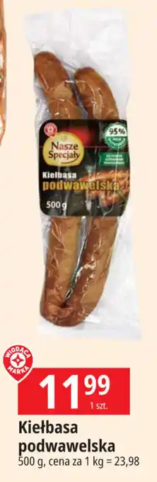 E.Leclerc Kiełbasa podwawelska 500 g oferta