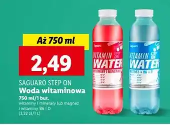 Lidl Woda witaminowa 750 ml/1 but. oferta