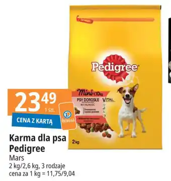 E.Leclerc Karma dla psa Pedigree 2 kg oferta